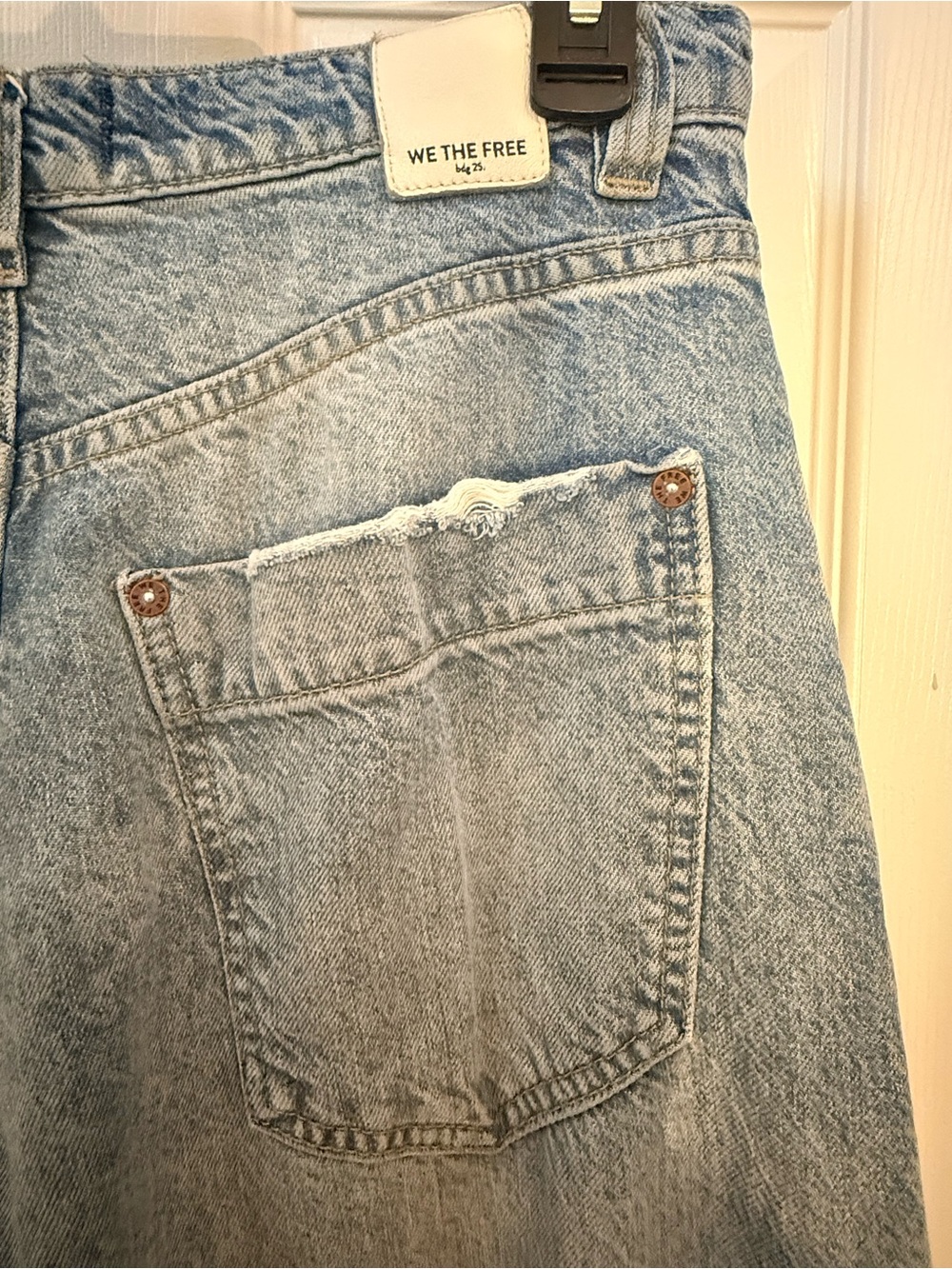 We The Free Soft Denim Wide Leg Jean - Picture 10 of 12